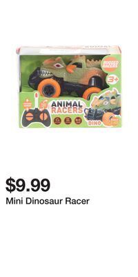 TJ Maxx Mini dinosaur racer offer