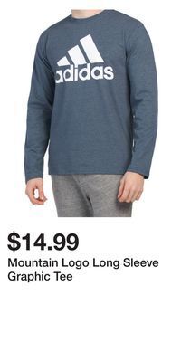 TJ Maxx Mountain logo long sleeve graphic tee offer