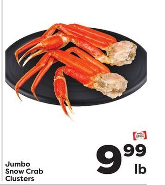 Weis Markets Jumbo snow crab clusters offer