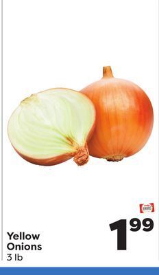 Weis Markets Yellow onions offer