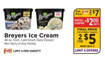 ShopRite Ice cream offer