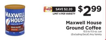 ShopRite Ground coffee offer