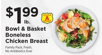 ShopRite Boneless chicken breast offer