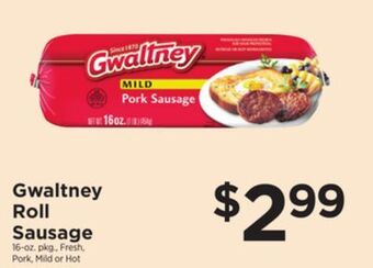 ShopRite Roll sausage offer