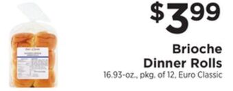 ShopRite Brioche dinner rolls offer