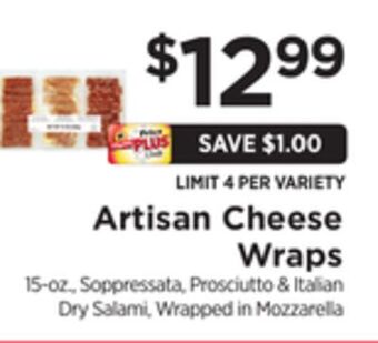 ShopRite Cheese wraps offer
