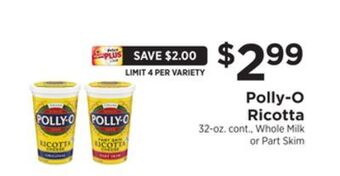 ShopRite Ricotta offer