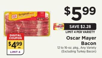 ShopRite Bacon offer