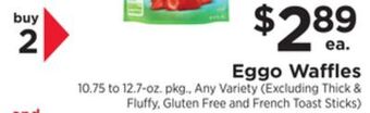 ShopRite Eggo waffles offer