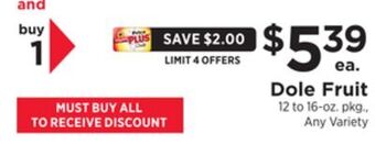ShopRite Fruit offer
