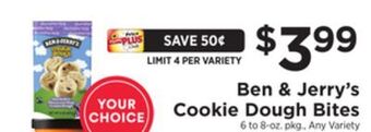 ShopRite Cookie dough bites offer