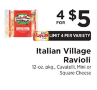 ShopRite Ravioli offer