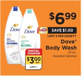 ShopRite Body wash offer
