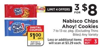 ShopRite Chips ahoy! cookies offer
