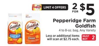 ShopRite Goldfish offer