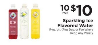 ShopRite Ice flavored water offer