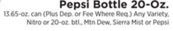 ShopRite Bottle 20-oz. offer