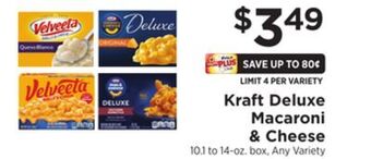 ShopRite Deluxe macaroni & cheese offer