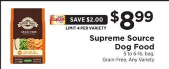 ShopRite Dog food offer