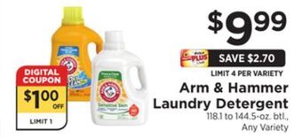 ShopRite Laundry detergent offer