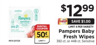ShopRite Baby fresh wipes offer