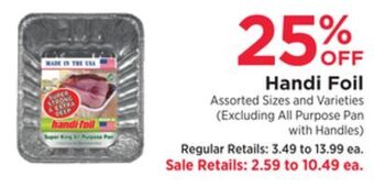 ShopRite Handi foil offer