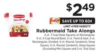 ShopRite Take alongs offer