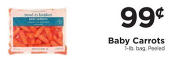 ShopRite Baby carrots offer