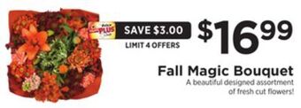 ShopRite Fall magic bouquet offer