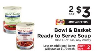 ShopRite Ready to serve soup offer