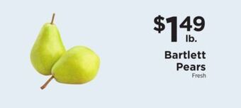 ShopRite Bartlett pears offer
