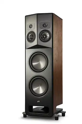 Best Buy Polk audio - legend l800 right sda tower speaker - brown walnut offer