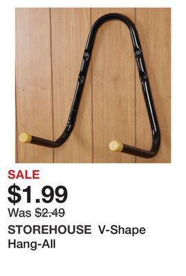 Harbor Freight Tools V-shape hang-all offer