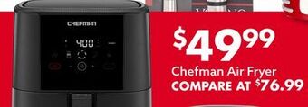 Big Lots Chefman air fryer offer