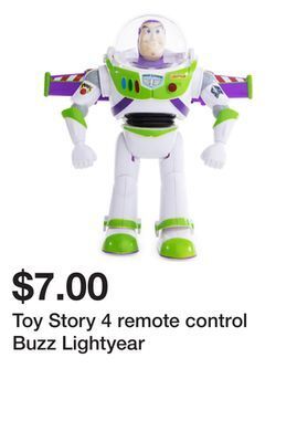 Five Below Toy story 4 remote control buzz lightyear offer