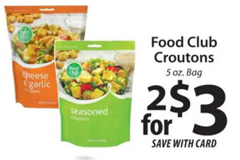 ACME Food Club Croutons offer