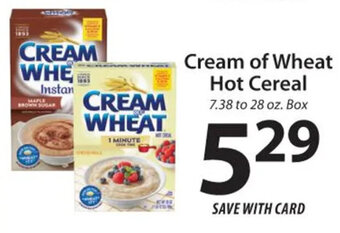 ACME Cream of Wheat Hot Cereal offer