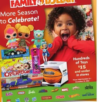 Family Dollar Hundreds of toys offer