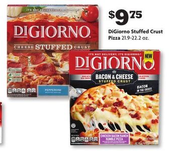 Family Dollar Digiorno stuffed crust pizza offer