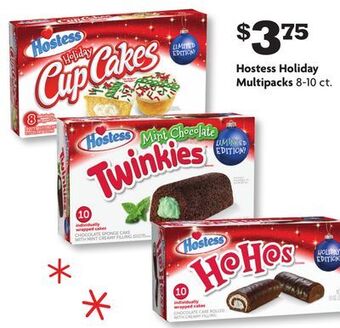 Family Dollar Hostess holiday multipacks offer