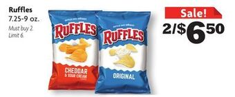 Family Dollar Ruffles offer