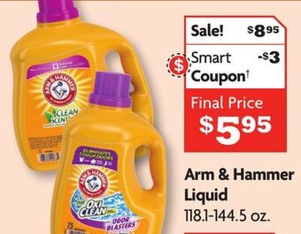 Family Dollar Arm & hammer liquid offer