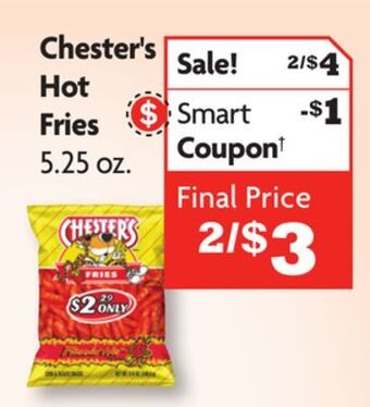 Family Dollar Chester's hot fries offer