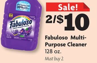 Family Dollar Fabuloso multi-purpose cleaner offer