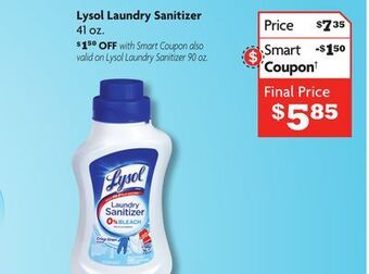 Family Dollar Lysol laundry sanitizer offer