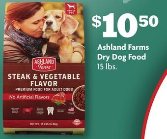 Family Dollar Ashland farms dry dog food offer