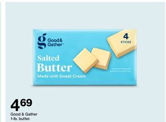 Target Good & gather 1-lb. butter offer