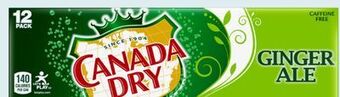 Target Canada dry and more 12 pk soda offer