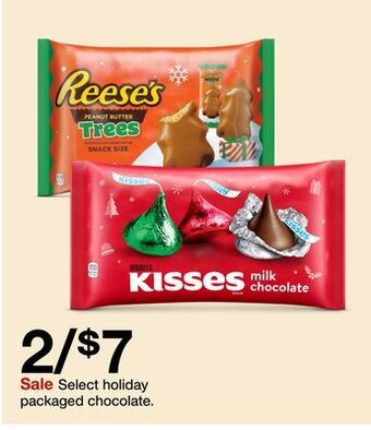 Target Select holiday packaged chocolate offer