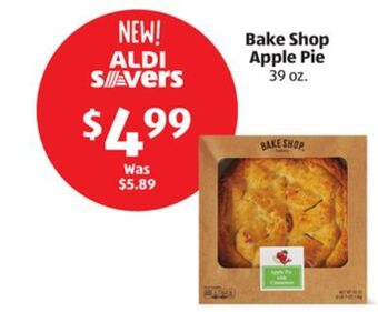 Aldi Bake shop apple pie offer